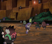kaburagi in the bug correction facility